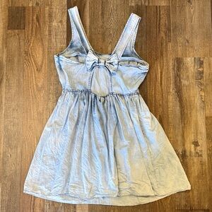 Rue21 Light Blue Denim Women’s Casual Dress 7/8